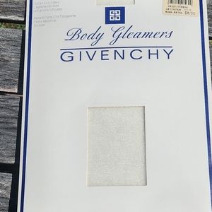 Vintage Givenchy Body Gleamers Pantyhose Size D